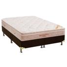 Cama Box Queen: Colchão Espuma Ortobom Apollo Viscomemory + Box Suede Brown(158x198)