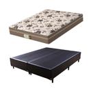 Cama Box Queen + Colchão Mola Ensacada Probel Style Pillow