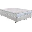 Cama Box Queen: Colchão Molas Ensacadas Orthoflex MasterPocket Starflex Dream New + Base CRC Courano White(158x198)