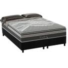 Cama Box Queen: Colchão Molas Ensacadas Paropas Excellent Grafite + Base CRC Suede Black (158x198) Cama Box Queen: Colchão Molas Ensacadas Paropas Excellent Grafite + Base CRC Suede Black (158x198)