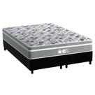 Cama Box Queen: Colchão Molas Ensacadas Probel MasterPocket Evolution + Base CRC Suede Black(158x198) Cama Box Queen: Colchão Molas Ensacadas Probel MasterPocket Evolution + Base CRC Suede Black(158x198)