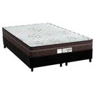 Cama Box Queen: Colchão Molas Probel MasterPocket Ensacadas ProDormir Evolution + Base CRC Suede Black(158x198) Cama Box Queen: Colchão Molas Probel MasterPocket Ensacadas ProDormir Evolution + Base CRC Suede Black(158x198)