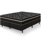Cama Box Queen Colchão Ortho Suport Premium Ortopédico Pillow 158x198x65cm