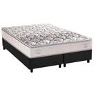 Cama Box Queen: Colchão Ortopédico Herval AG65 ErgoPlus C1604 + Base CRC Suede Gray(158x198) Cama Box Queen: Colchão Ortopédico Herval AG65 ErgoPlus C1604 + Base CRC Suede Gray(158x198)