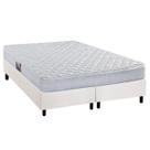 Cama Box Queen: Colchão Ortopédico Herval AG65 Frontier + Base CRC Corano White (158x198) Cama Box Queen: Colchão Ortopédico Herval AG65 Frontier + Base CRC Corano White (158x198)