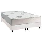 Cama Box Queen: Colchão Ortopédico Inovaflex Comfort Premium+Base CRC Corano White (158x198) Cama Box Queen: Colchão Ortopédico Inovaflex Comfort Premium+Base CRC Corano White (158x198)