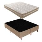 Cama Box Queen com Colchão D33 Quality Duoface 26x158x198cm e Base Florença Cama Box Queen com Colchão D33 Quality Duoface 26x158x198cm e Base Florença