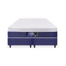 Cama Box Queen com Colchão Dabe Real Comfort - QUEEN SIZE - Molas - 158x198