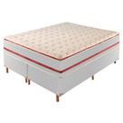 Cama Box Queen com Colchão de Molas Ensacadas 32x158x198cm e Base Mônaco Cama Box Queen com Colchão de Molas Ensacadas 32x158x198cm e Base Mônaco