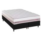Cama Box Queen com Colchão Herval Tower Molas Maxspring 158x198x73cm MS Cama Box Queen com Colchão Herval Tower Molas Maxspring 158x198x73cm MS