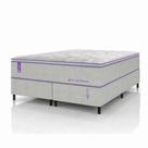 Cama Box Queen Com Colchão Molas Ensacadas D33 158x198 Green Premium Smartz