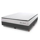 Cama Box Queen Hellen Molas Ensacadas Yaris Pillow Top 158x198x61cm