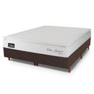 Cama Box Queen Hellen Orto Konfort Espuma D33 Pillow Top Branco