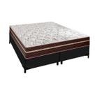 Cama Box Queen Preta Probel com Molas Superlastic Berlim