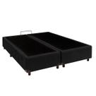 Cama Box Queen Preto Nature 158x198 Cama Box Queen Preto Nature 158x198