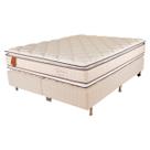 Cama Box Queen Size (Box + Colchão) 158X198X67 Bali Prorelax Molas Ensacadas Pillow Top Duplo