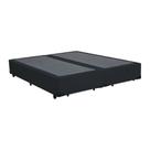 Cama(Box Queen Size+Colchão Mola) 158x198x26 Sintético Preto