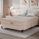 CAMA BOX QUEEN SIZE ORTOBOM AIRTECH MOLAS ENSACADAS 158x198x66CM BEGE CAMA BOX QUEEN SIZE ORTOBOM AIRTECH MOLAS ENSACADAS 158x198x66CM BEGE