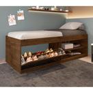 Cama Box Sapateira Moal Malbec