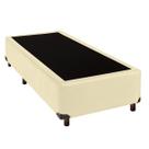 Cama Box Solteirão Bege Nature 96x203