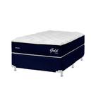 Cama Box Solteirão Bonno Gold Style Molas Ensacadas 108x198x70cm