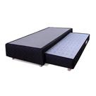 Cama Box Solteirão + Colchão Auxiliar Espuma D28 Bicama BF Colchões 97x203x37cm
