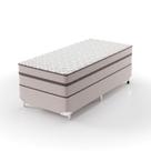 Cama Box Solteiro 88x188x63cm Molas Ensacadas Sonhare Bege