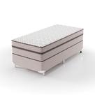 Cama Box Solteiro 88x188x63cm Molas Ensacadas Sonhare Bege