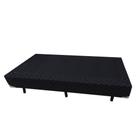 Cama Box Solteiro AColchoes Poliéster Preto 40x88x188 Cama Box Solteiro AColchoes Poliéster Preto 40x88x188