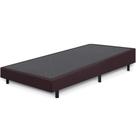Cama Box Solteiro Anti Refluxo Marrom Inclinada 88x188cm BF Colchões