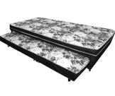 Cama Box Solteiro Auxiliar Conjugada Bibox Ortopédica-fábrica De Tudo