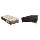 Cama Box Solteiro Base Reforçada Colchão Orthoflex Matera 48x88x188cm
