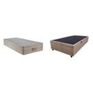Cama Box Solteiro Baú Reforçado com Colchão Airtech Solteiro Molas Ensacadas Ortobom 88x188