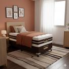 Cama Box Solteiro Castor Silver Star Air Double Pocket Hibrido 88x188x61 + Box Castor