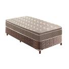 Cama Box Solteiro: Colchão Anatômico Paropas D28/EP Pasquale + Base CRC Rústico Brown(88x188)