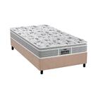 Cama Box Solteiro: Colchão Anatômico Probel D45/EP Guarda Costas Próextreme Plus + Base CRC Suede Clean(88x188)