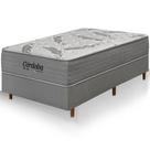 Cama Box Solteiro Colchão Córdoba Molas Ensacadas Duo Face 88x188x70cm Macio