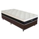 Cama Box Solteiro Colchão Dallas Molas V-tech 78x188x20