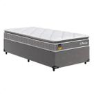 Cama Box Solteiro + Colchão Life D33 Pillow Top 88x188cm