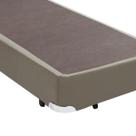 Cama Box Solteiro Colchão Molas Bonnel + Box Sintético Bege 59x88x188 Cama Box Solteiro Colchão Molas Bonnel + Box Sintético Bege 59x88x188