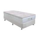 Cama Box Solteiro: Colchão Molas MasterPocket Ensacadas Orthoflex Starflex Dream New + Base CRC Courano White(88x188) Cama Box Solteiro: Colchão Molas MasterPocket Ensacadas Orthoflex Starflex Dream New + Base CRC Courano White(88x188)