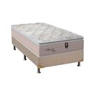 Cama Box Solteiro: Colchão Molas Orthoflex MasterPocket Ensacadas Pleasure + Base CRC Suede Clean(88x188) Cama Box Solteiro: Colchão Molas Orthoflex MasterPocket Ensacadas Pleasure + Base CRC Suede Clean(88x188)