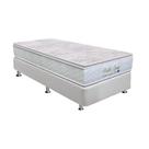 Cama Box Solteiro: Colchão Molas Orthoflex MasterPocket Ensacadas Starflex Dream New + Base CRC Courano White(88x188)