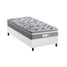 Cama Box Solteiro: Colchão Molas Probel MasterPocket Ensacadas Evolution + Base CRC Courano White(88x188) Cama Box Solteiro: Colchão Molas Probel MasterPocket Ensacadas Evolution + Base CRC Courano White(88x188)