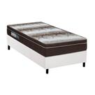 Cama Box Solteiro: Colchão Ortopédico Ortobom Light OrtoPillow + Base CRC Courano White(88x188)