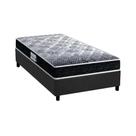 Cama Box Solteiro: Colchão Ortopédico Probel D33/EP Anatômico Advanced Tech1500 + Base CRC Suede Gray(88x188)