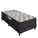 Cama Box Solteiro + Colchão Portobel Veneza D33 57x88x188