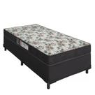 Cama Box Solteiro + Colchão Portobel Veneza D33 60x88x188