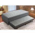Cama Box Solteiro com c/Aux Umaflex Madri Plus 88x188x52cm