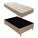 Cama Box Solteiro com Colchão D28 Unique Anatômico 25x88x188cm e Base Florença